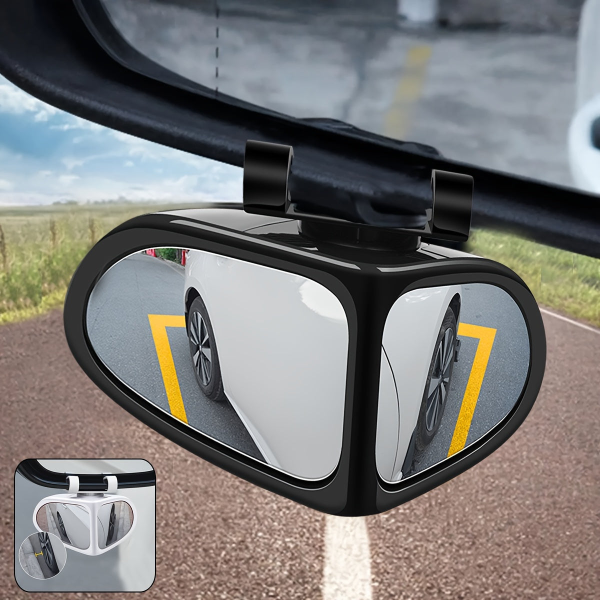 Miroirs de Angle Mort HD - Visibilité Optimale et Sécurité Renforcée
