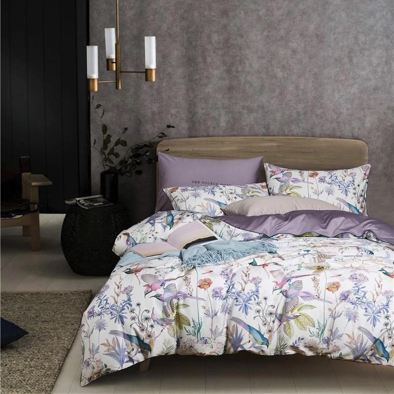 Housse de Couette en Coton Égyptien - Confort Raffiné et Élégance Intemporelle
