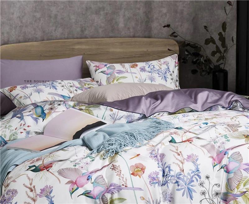 Housse de Couette en Coton Égyptien - Confort Raffiné et Élégance Intemporelle
