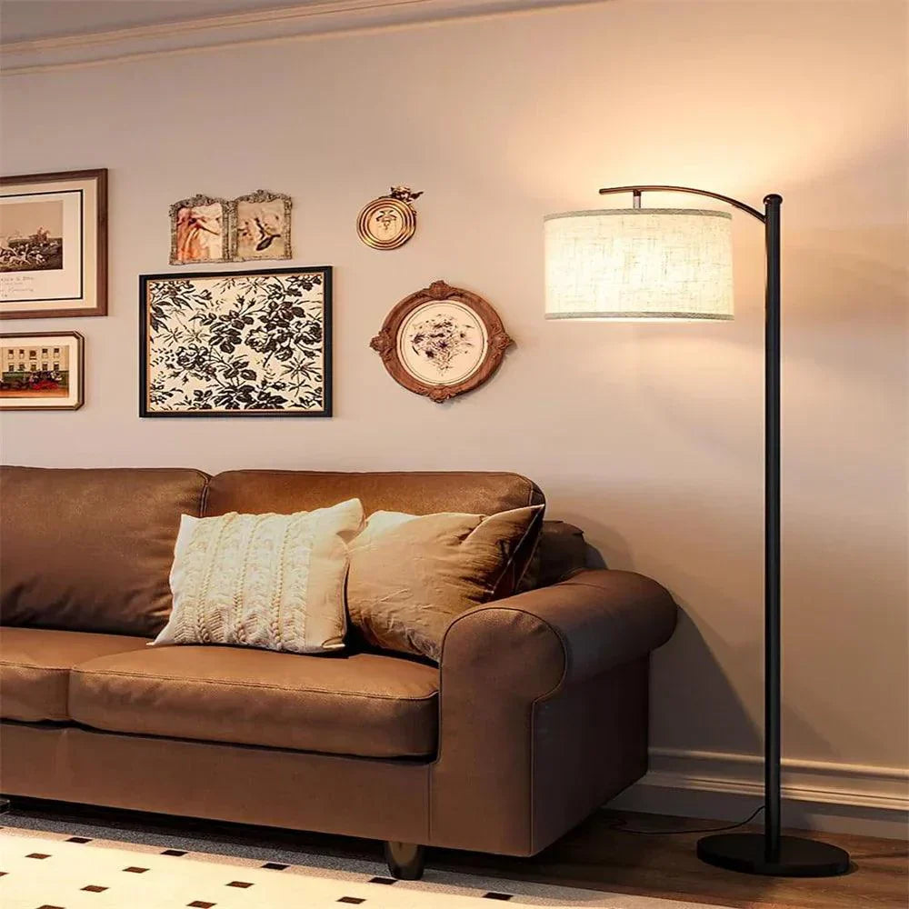 Lampe sur Pied Moderne - Abat-jour Flexible et Températures Ajustables
