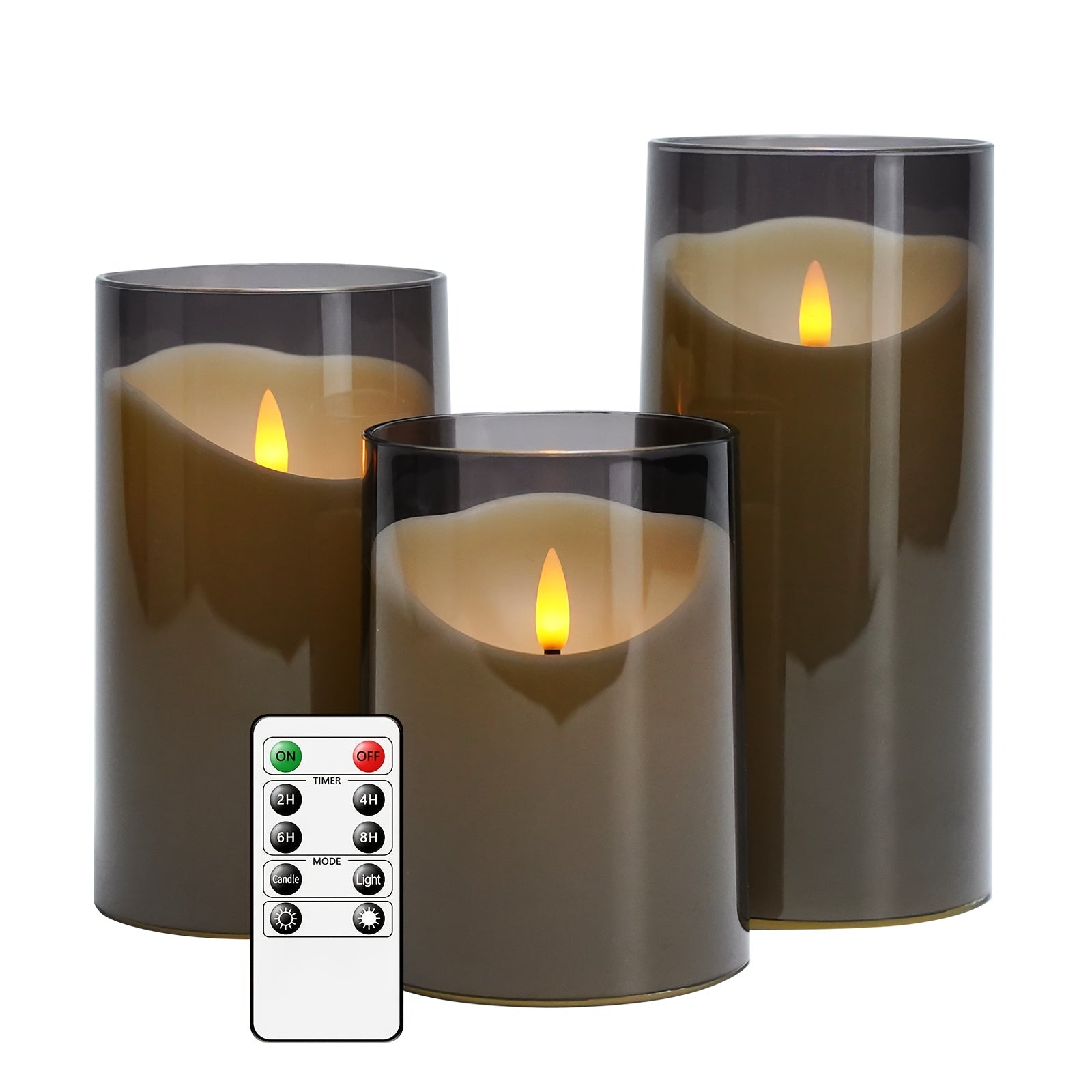 Bougies LED Sécurisées avec Télécommande - Ambiance Chaleureuse et Polyvalente