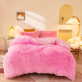 Ensemble de Duvet en Velours - Luxe et Confort pour Votre Chambre