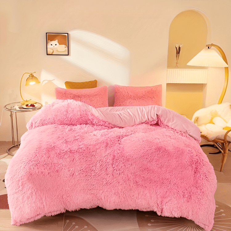 Ensemble de Duvet en Velours - Luxe et Confort pour Votre Chambre