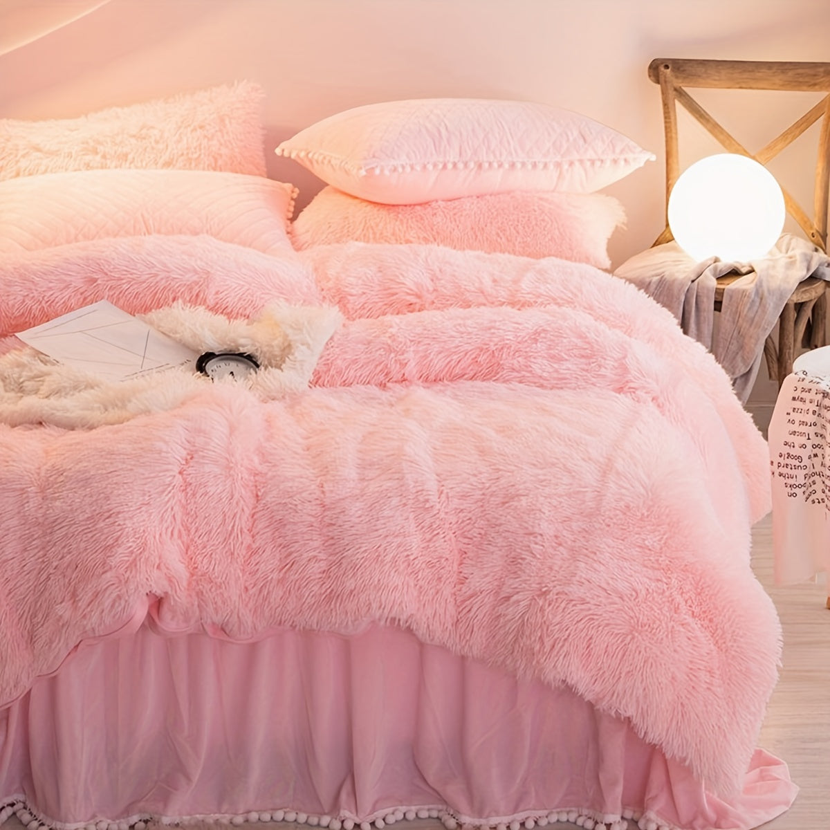 Ensemble de Duvet en Velours - Luxe et Confort pour Votre Chambre