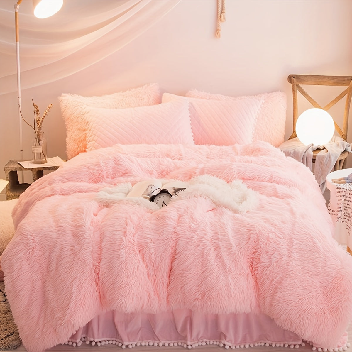 Ensemble de Duvet en Velours - Luxe et Confort pour Votre Chambre