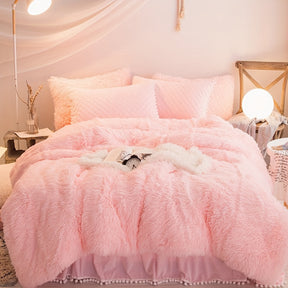 Ensemble de Duvet en Velours - Luxe et Confort pour Votre Chambre