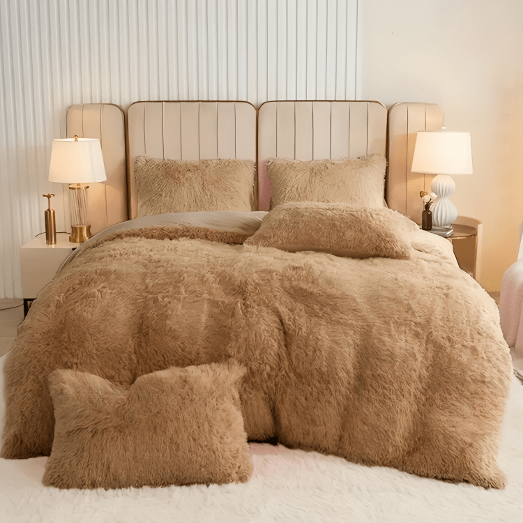Ensemble de Duvet en Velours - Luxe et Confort pour Votre Chambre