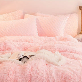 Ensemble de Duvet en Velours - Luxe et Confort pour Votre Chambre