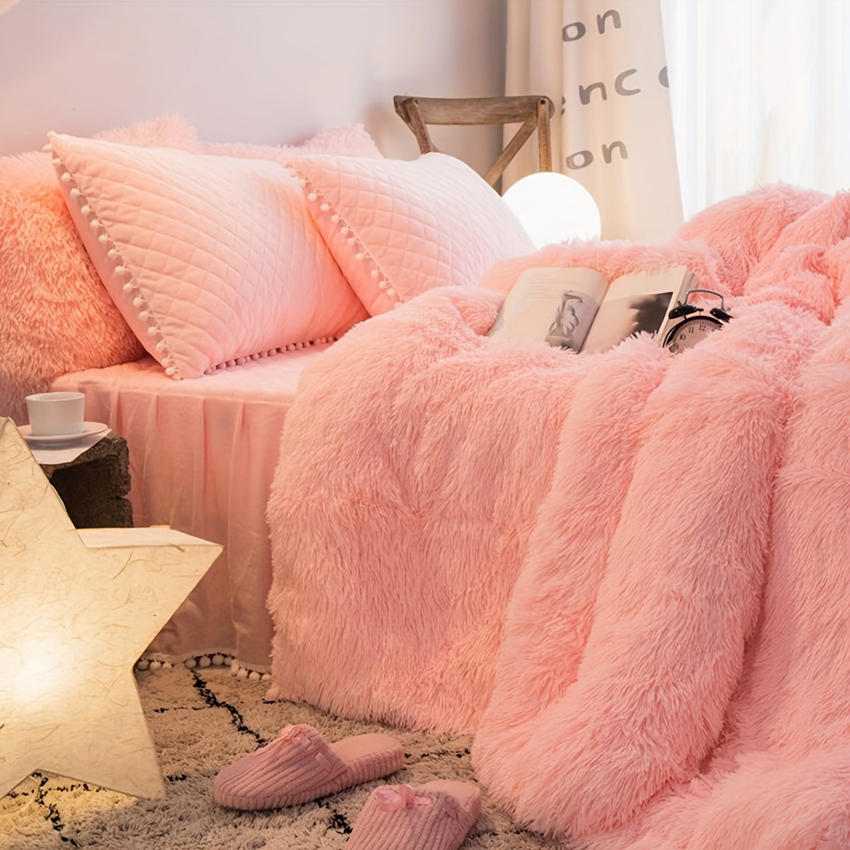Ensemble de Duvet en Velours - Luxe et Confort pour Votre Chambre