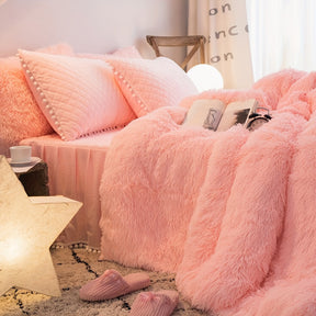 Ensemble de Duvet en Velours - Luxe et Confort pour Votre Chambre