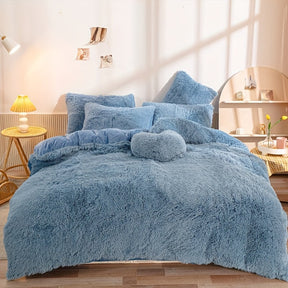 Ensemble de Duvet en Velours - Luxe et Confort pour Votre Chambre