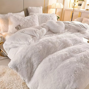 Ensemble de Duvet en Velours - Luxe et Confort pour Votre Chambre