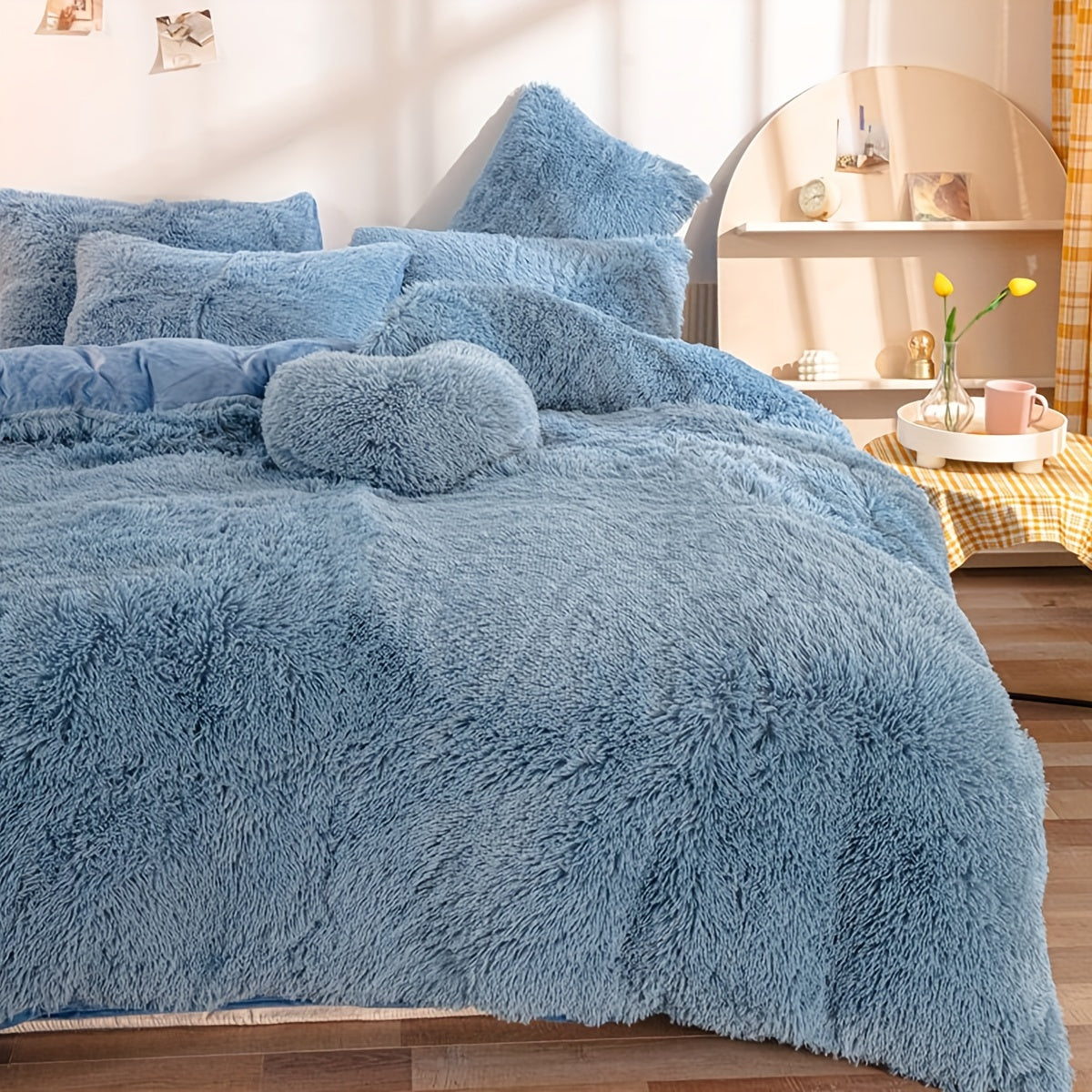 Ensemble de Duvet en Velours - Luxe et Confort pour Votre Chambre