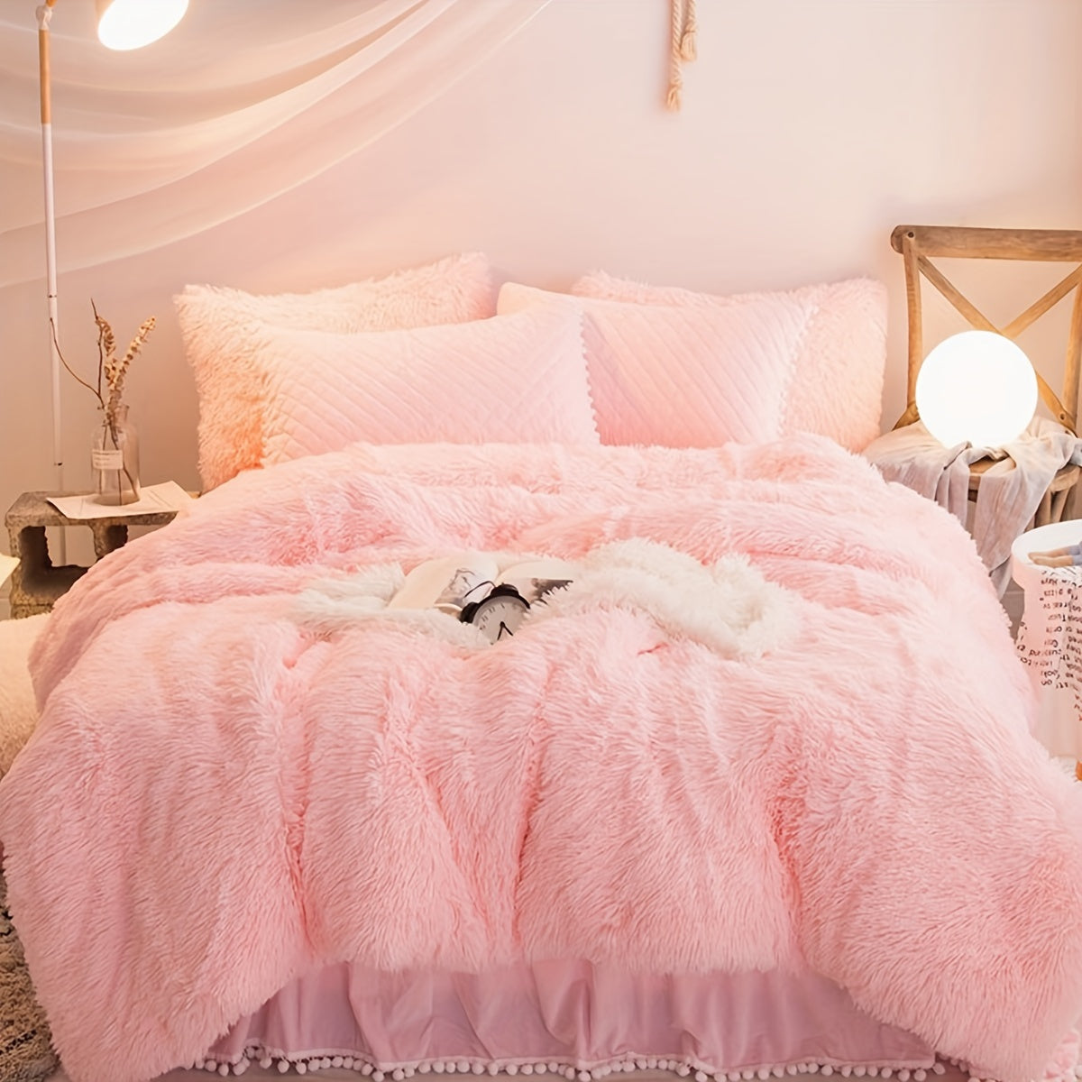 Ensemble de Duvet en Velours - Luxe et Confort pour Votre Chambre