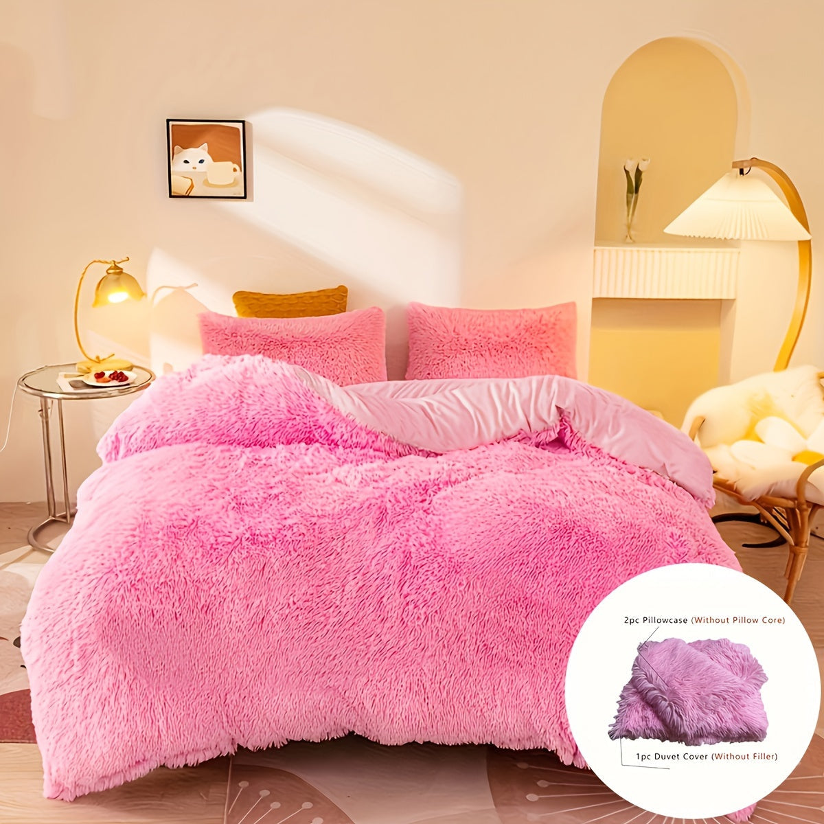 Ensemble de Duvet en Velours - Luxe et Confort pour Votre Chambre