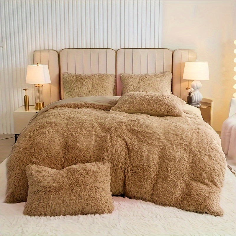 Ensemble de Duvet en Velours - Luxe et Confort pour Votre Chambre