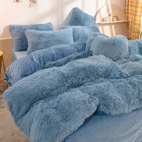 Ensemble de Duvet en Velours - Luxe et Confort pour Votre Chambre