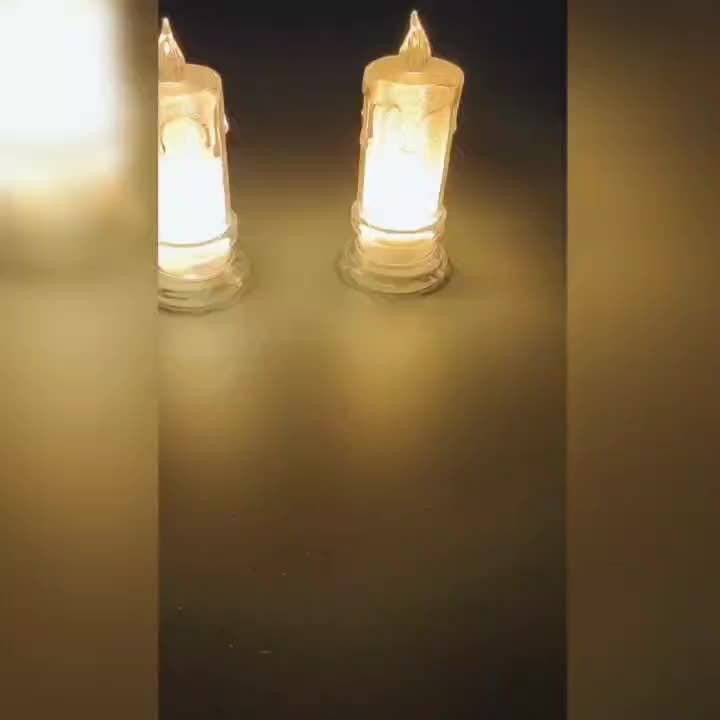 Bougies LED Sans Flamme pour Décoration - Ambiance Sûre et Chaleureuse
