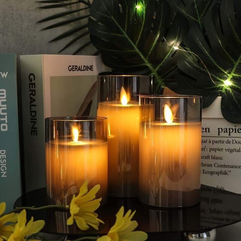 Bougies LED à Piles - Effet de Flamme Réaliste et Sûr
