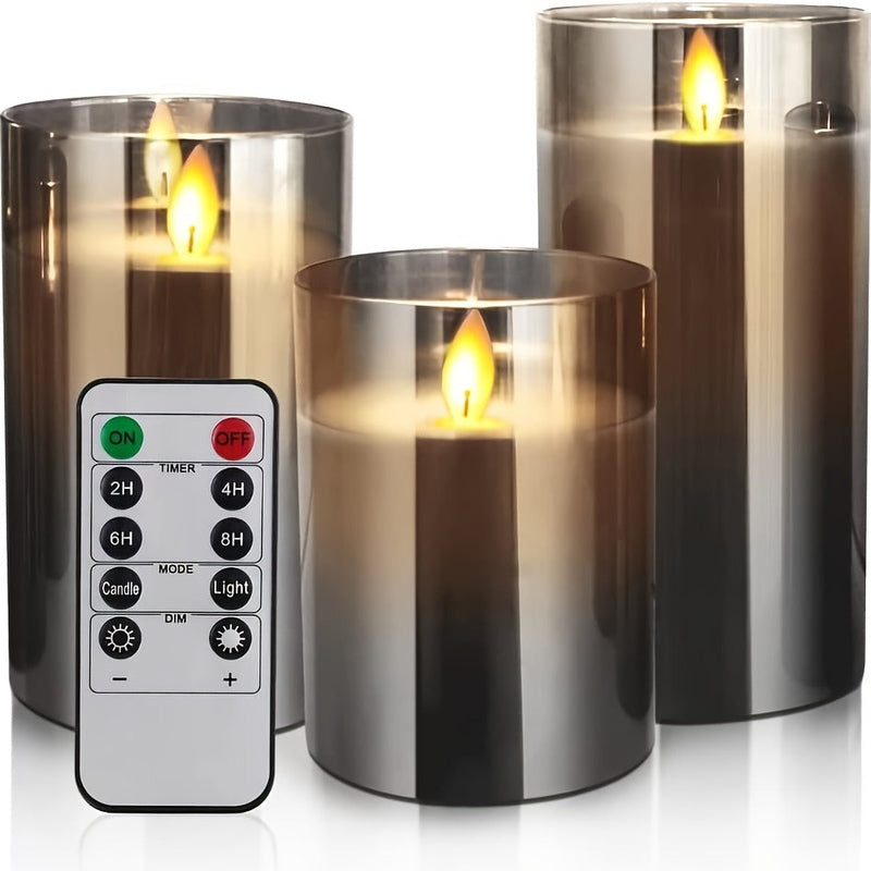 Bougies LED à Piles - Effet de Flamme Réaliste et Sûr