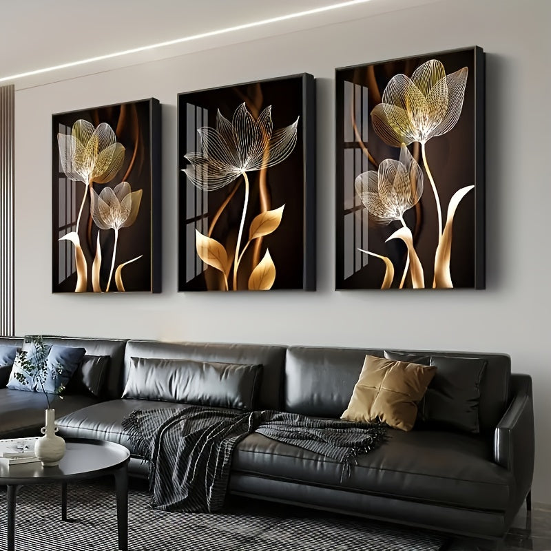 Tapisserie Murale Fleurs en Toile - Élégance et Luxe pour Votre Intérieur