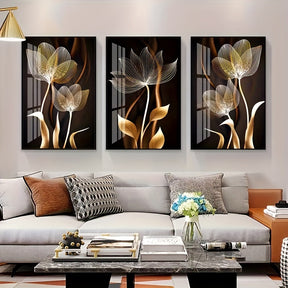 Tapisserie Murale Fleurs en Toile - Élégance et Luxe pour Votre Intérieur