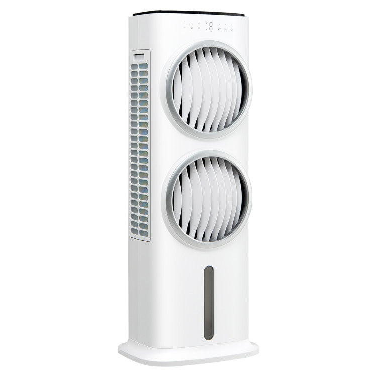 Refroidisseur d'Air Évaporatif Télécommandé - Confort Personnalisé avec Minuterie de 15 Heures