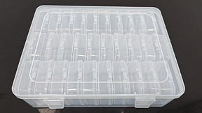 Organisateur de Perles Transparent - Ensemble de 30 Boîtes de Rangement
