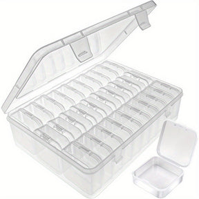 Organisateur de Perles Transparent - Ensemble de 30 Boîtes de Rangement