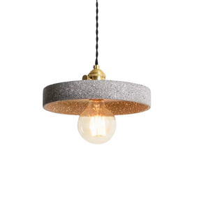 Lampe Suspendue en Béton Design - Élégance Industrielle et Cordon Réglable