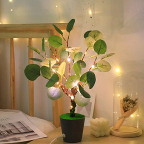 Lampe de Nuit LED Festive - Ambiance Chaleureuse et Élégante