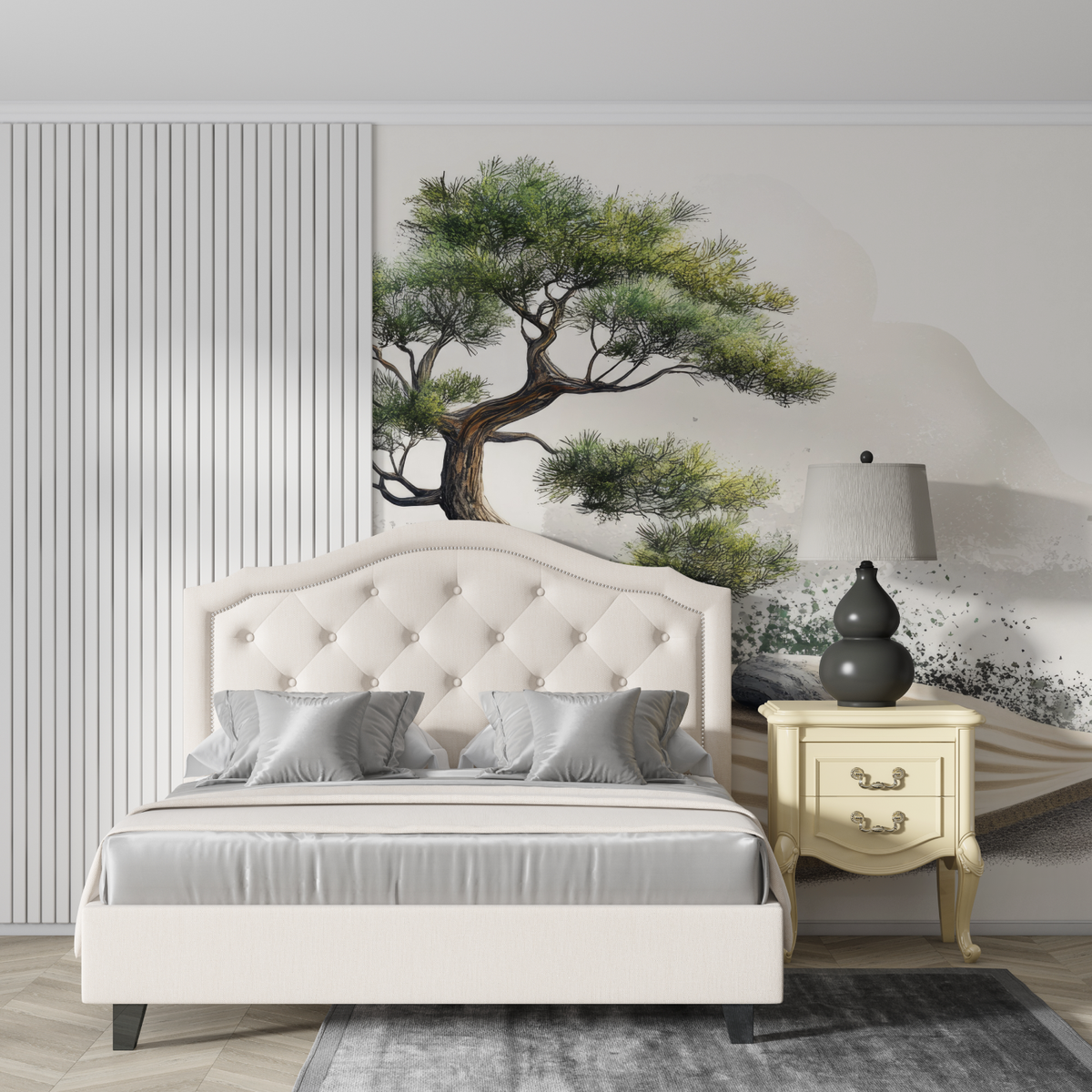 Papier Peint Zen Arbre Japonais