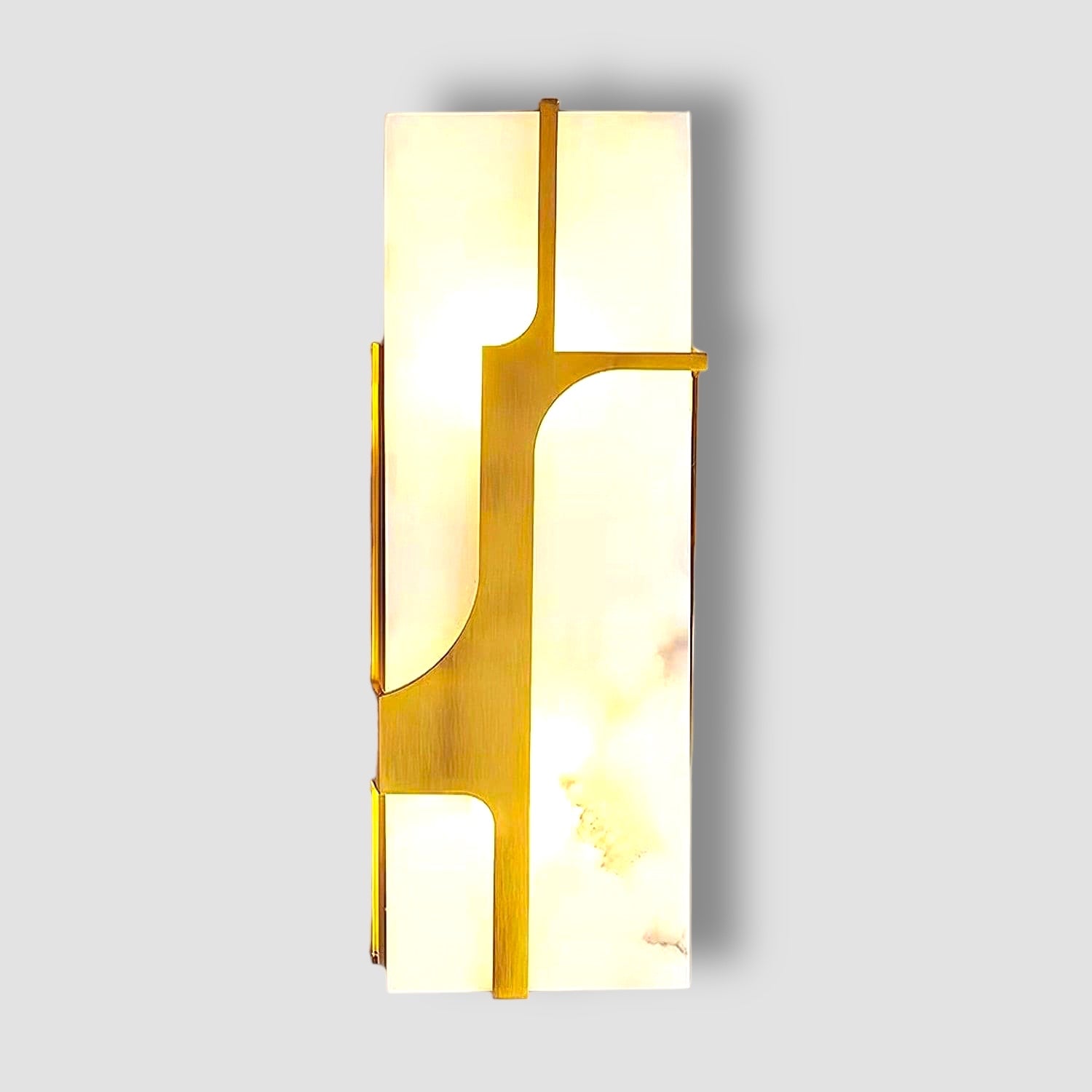 Applique Murale Art Déco en Marbre - Élégance Luxueuse et Durable