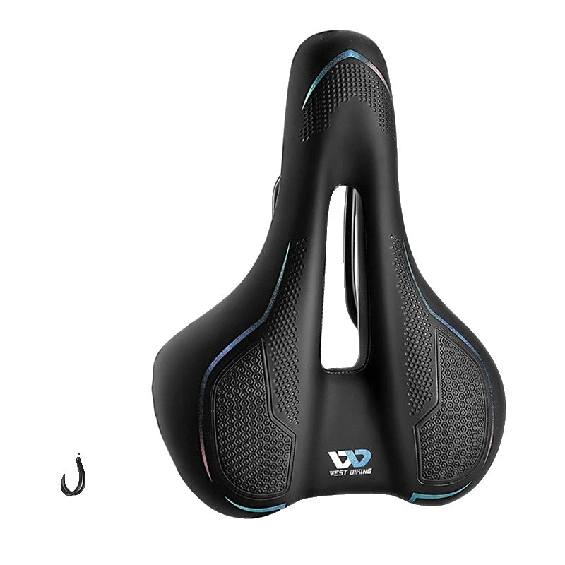 Selle de Vélo Confortable Antichoc - Design Ergonomique et Antidérapant