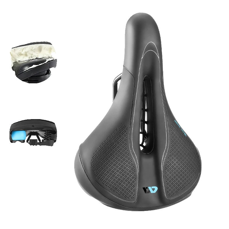 Selle de Vélo Confortable Antichoc - Design Ergonomique et Antidérapant