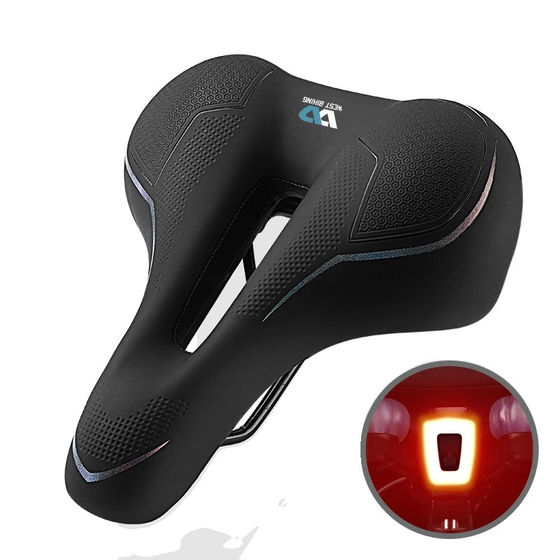 Selle de Vélo Confortable Antichoc - Design Ergonomique et Antidérapant