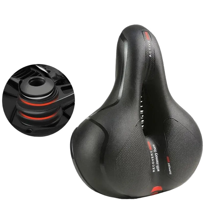 Selle de Vélo Confortable et Respirante - Amortissement Idéal pour Longues Distances