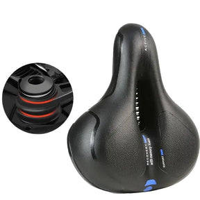 Selle de Vélo Confortable et Respirante - Amortissement Idéal pour Longues Distances