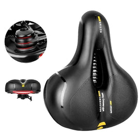 Selle de Vélo Confortable et Respirante - Amortissement Idéal pour Longues Distances