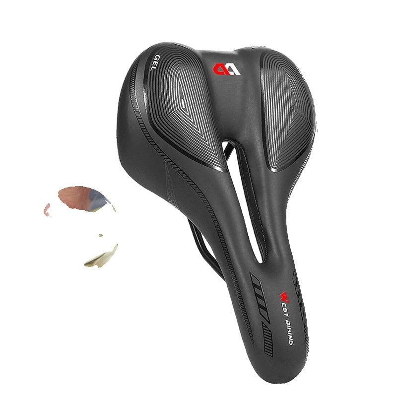 Selle de Vélo Confortable - Absorption de Chocs Élevée et Respirante