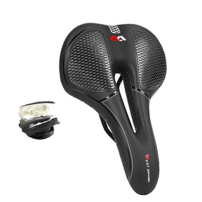 Selle de Vélo Confortable - Absorption de Chocs Élevée et Respirante
