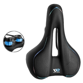 Selle de Vélo Confortable - Absorption de Chocs Élevée et Respirante