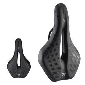 Selle de Vélo Antichoc Confortable - Coussin en Cuir Antidérapant et Léger
