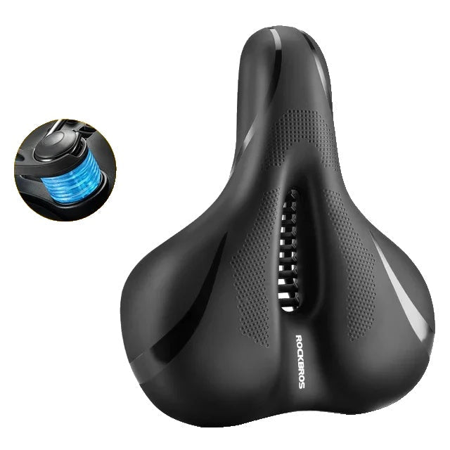 Selle de Vélo Ergonomique - Confort et Absorption des Chocs