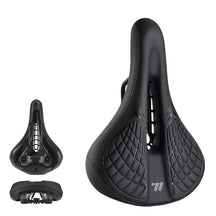 Selle de Vélo Confortable - Absorption des Chocs et Imperméable
