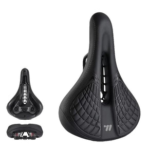 Selle de Vélo Confortable - Absorption des Chocs et Imperméable