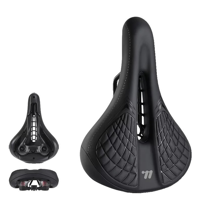 Selle de Vélo Confortable - Absorption des Chocs et Imperméable
