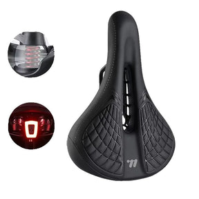 Selle de Vélo Confortable - Absorption des Chocs et Imperméable