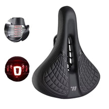 Selle de Vélo Confortable - Absorption des Chocs et Imperméable