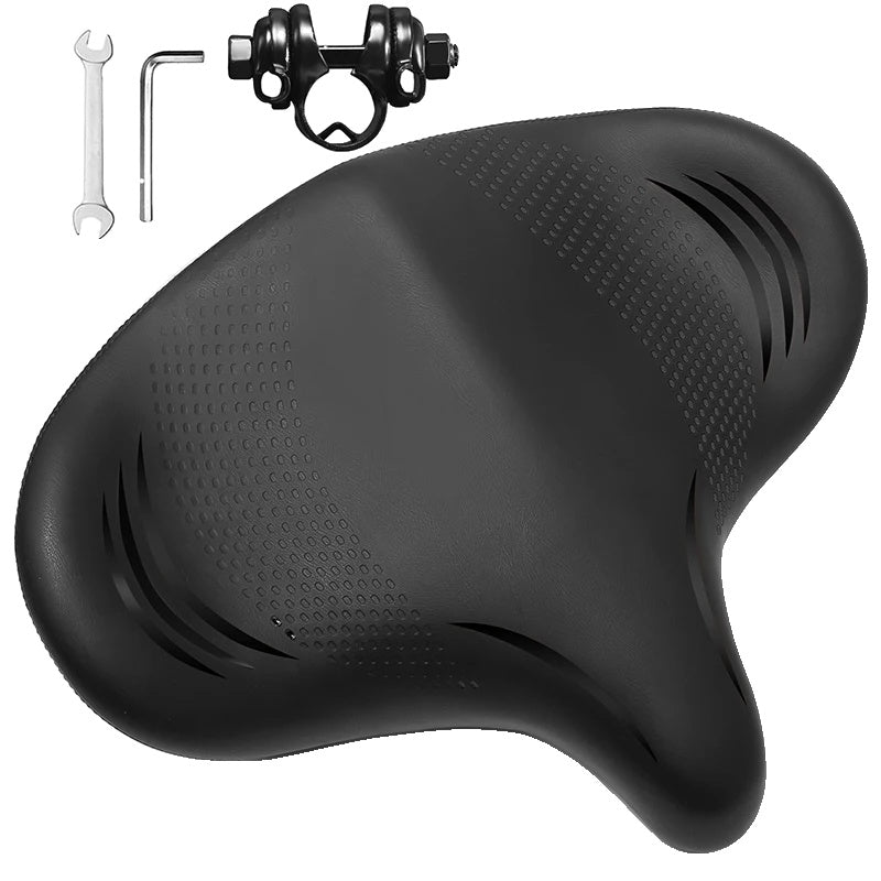 Selle de Vélo Confortable - Design Étanche et Absorption des Chocs